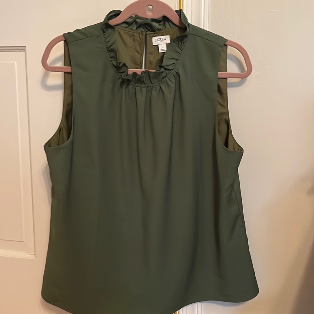 J Crew Sleeveless Blouse
